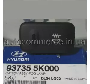Кнопка включения противотуманных фар Hyundai HD65, HD72, HD78 Хюндай hd (937355K000)